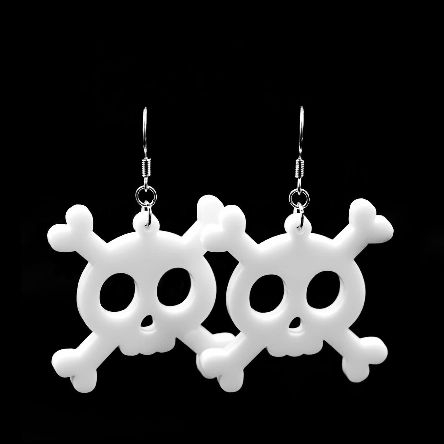 skull earrings