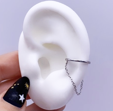 chain ear cuff