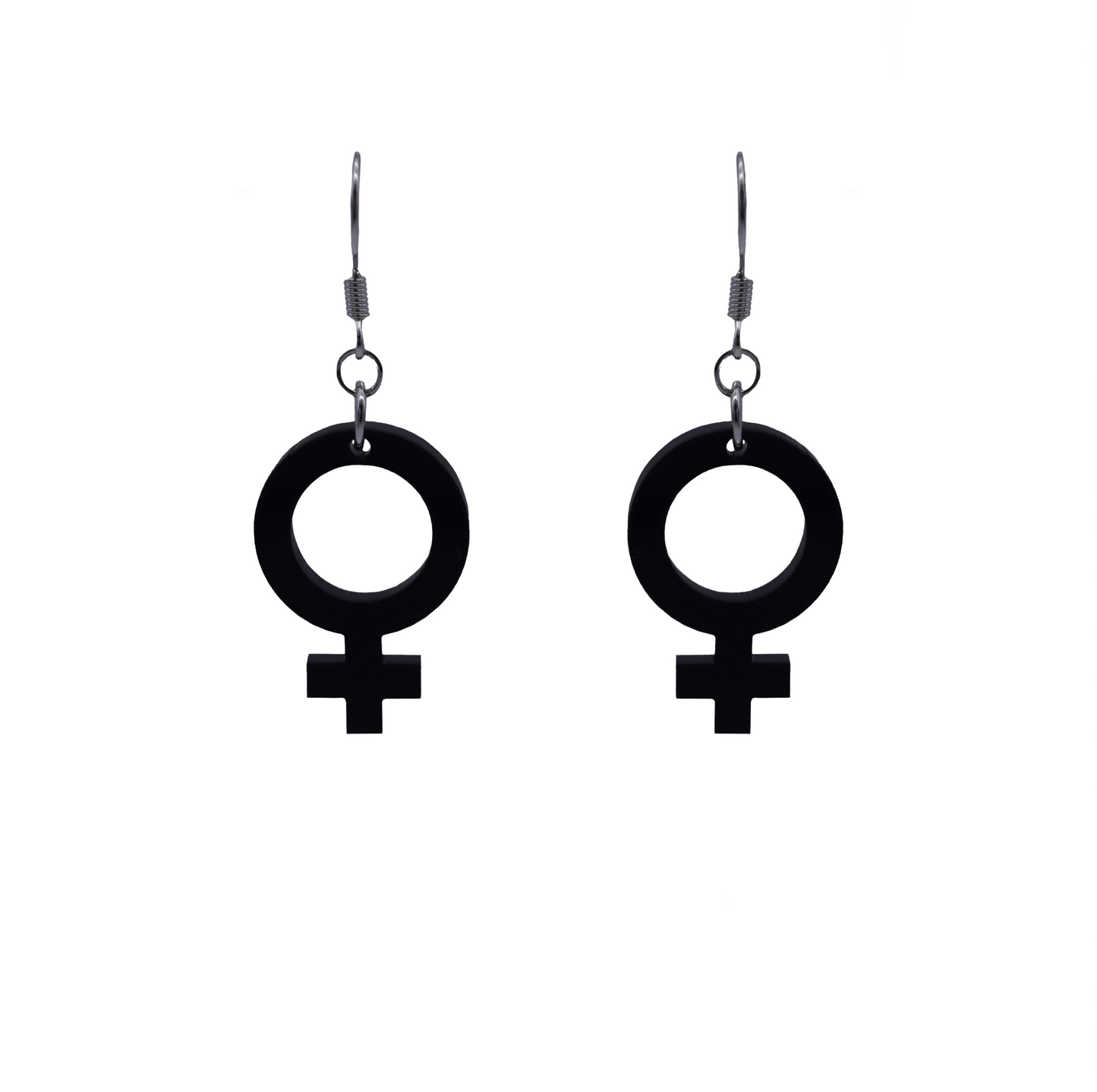 female symbol earrings (small)