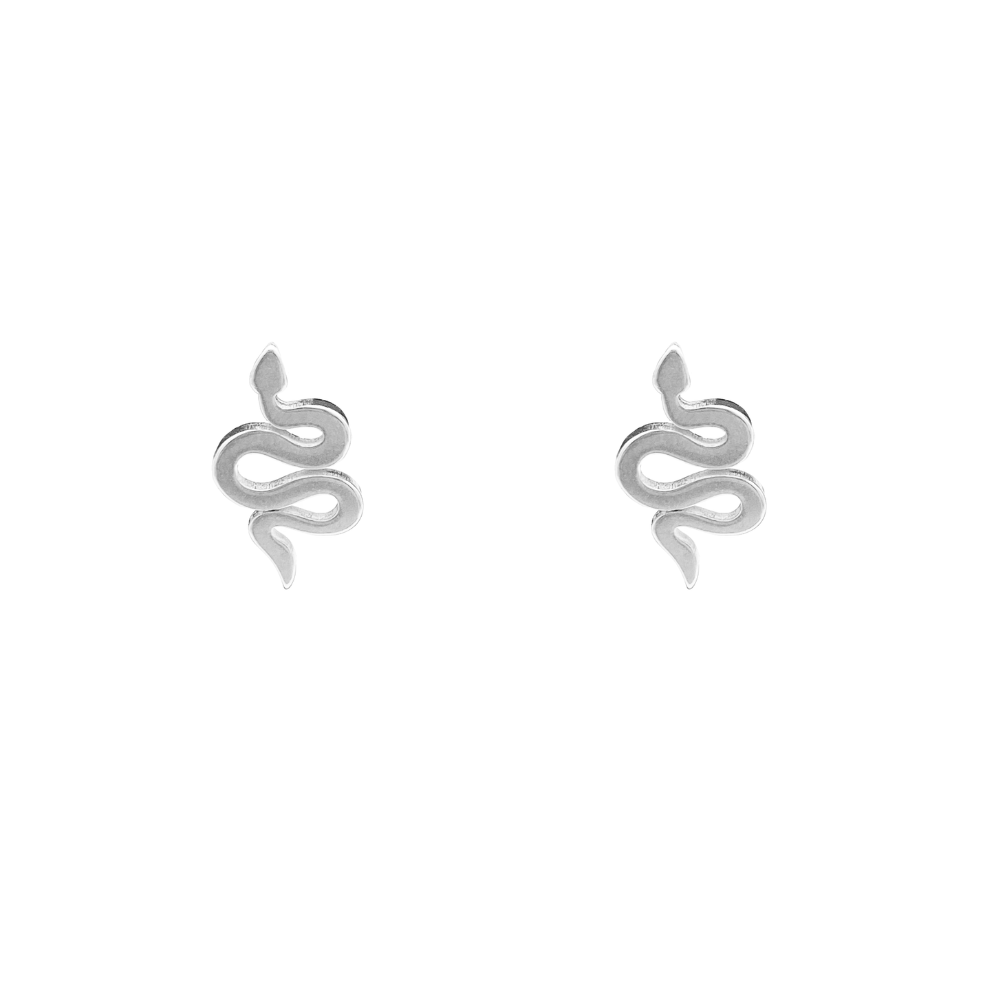 snake stud earrings