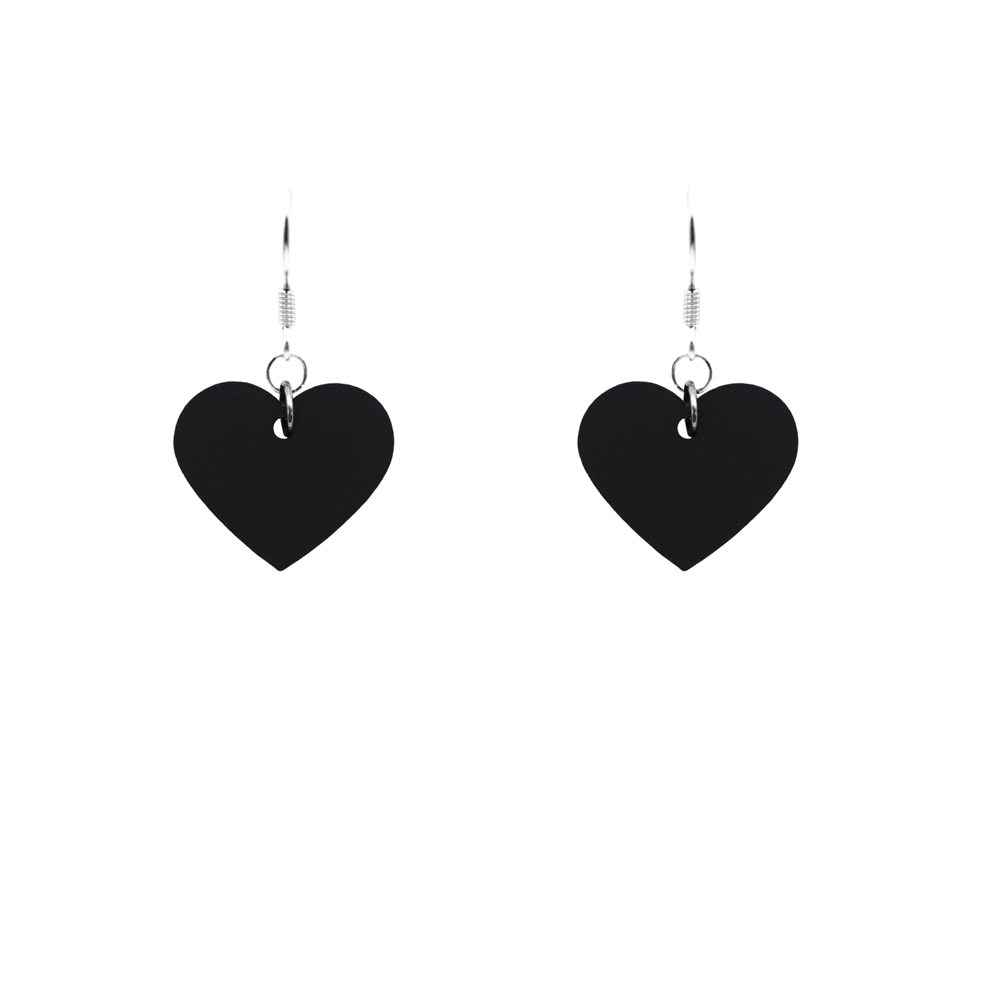 black mini hearts